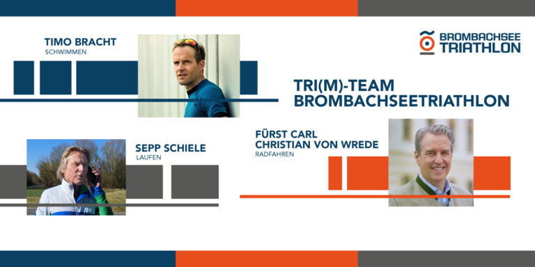 Timo Bracht beim Brombachseetriathlon