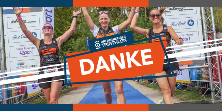 Brombachseetriathlon - Danke